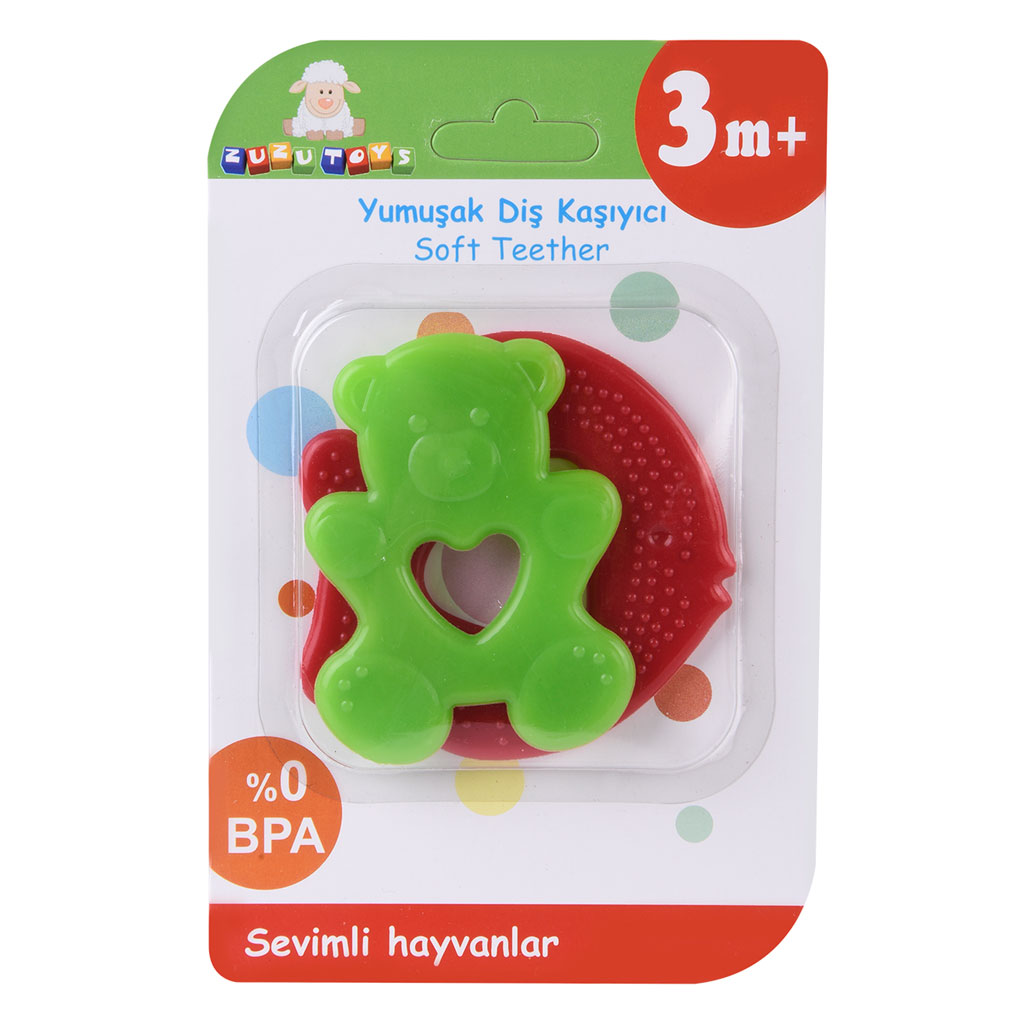 Sevimli Hayvanlar Diş Kaşıyıcı (2'li)