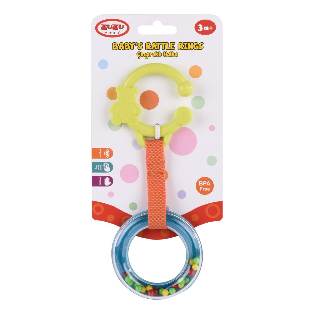 Baby's Rattle Rings